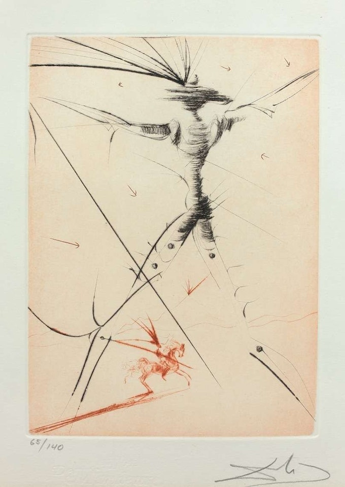 The Little Knight by Salvador Dali