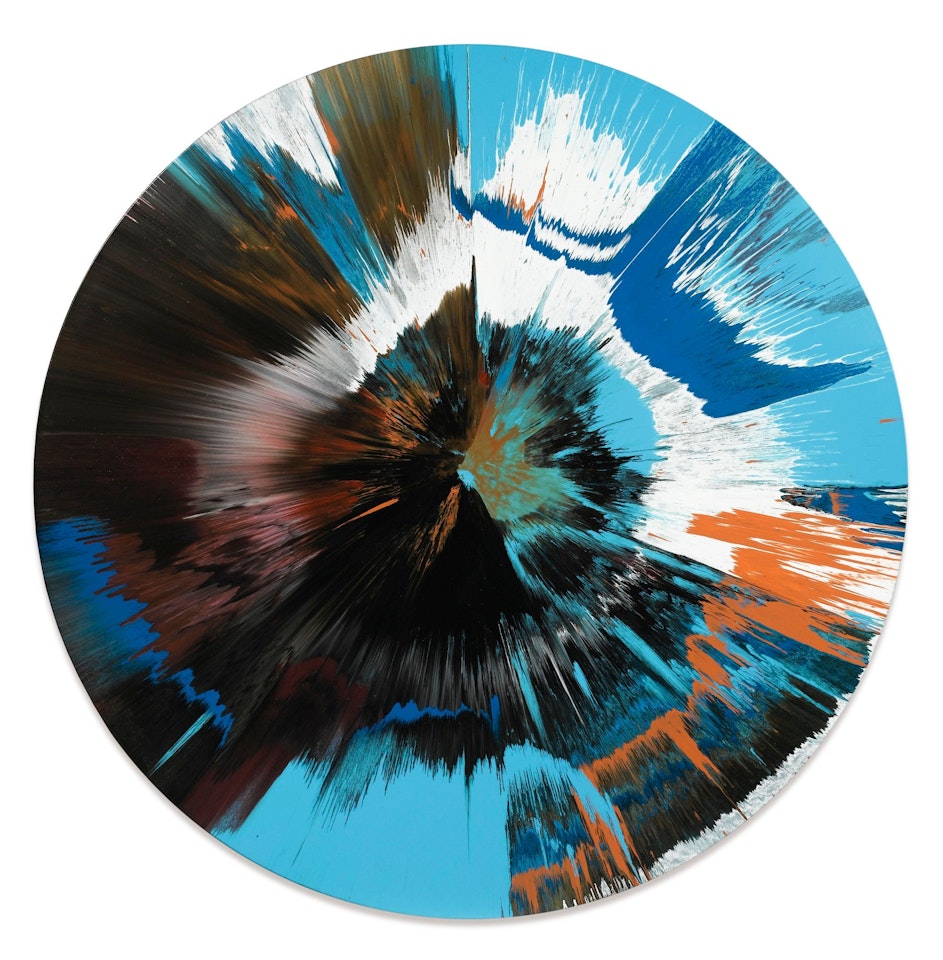 BEAUTIFUL SEPARATION DIVIDES A WHOLE COMPLETION OF DISPERSING TOGETHERNESS by Damien Hirst