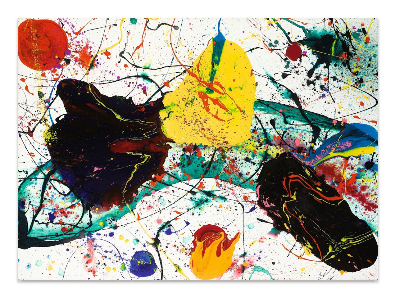 UNTITLED (SFF.1501) by Sam Francis