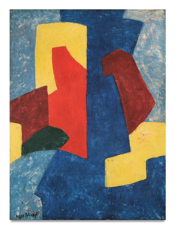 COMPOSITION ABSTRAITE by Serge Poliakoff