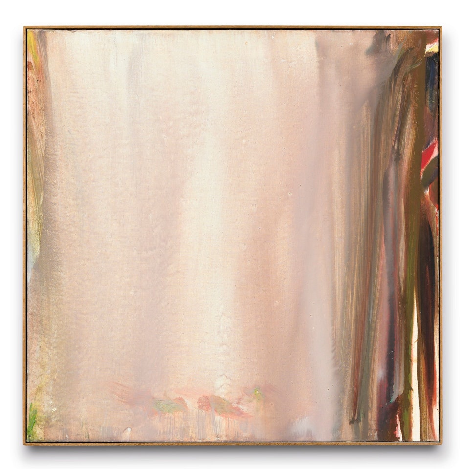OCRE VOILÉ GRIS ROSE AUX TEINTS SOMBRES D'HIVER by Olivier Debre