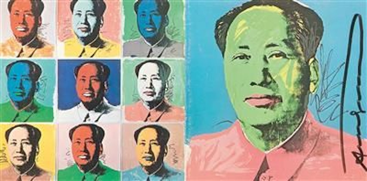 “Mao Announcement”, 1972 by After Andy Warhol