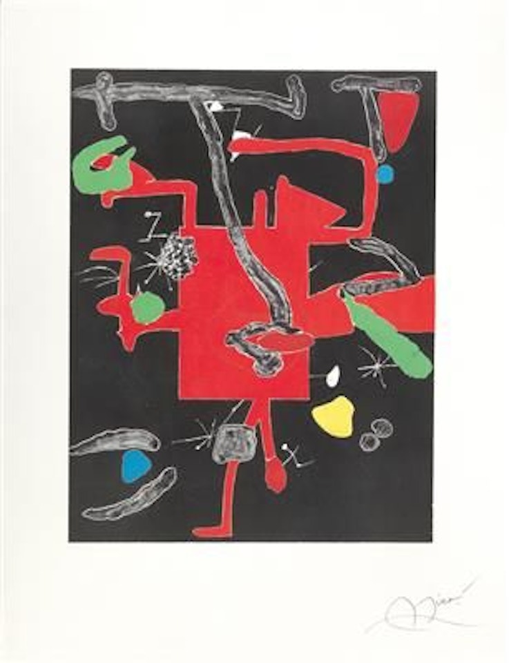 “Son Abrines I” 1987 by Joan Miró
