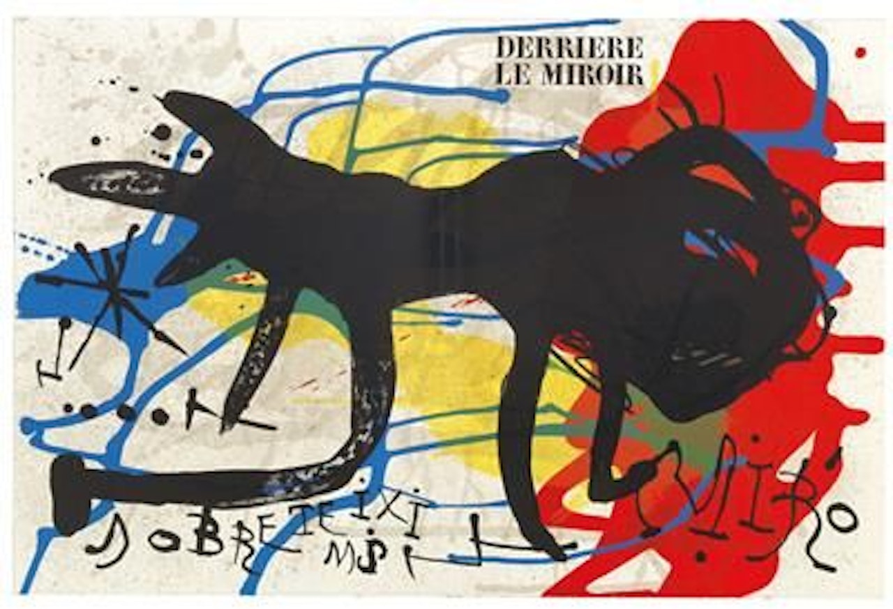 I watch. Survival ", 1973 by Joan Miró
