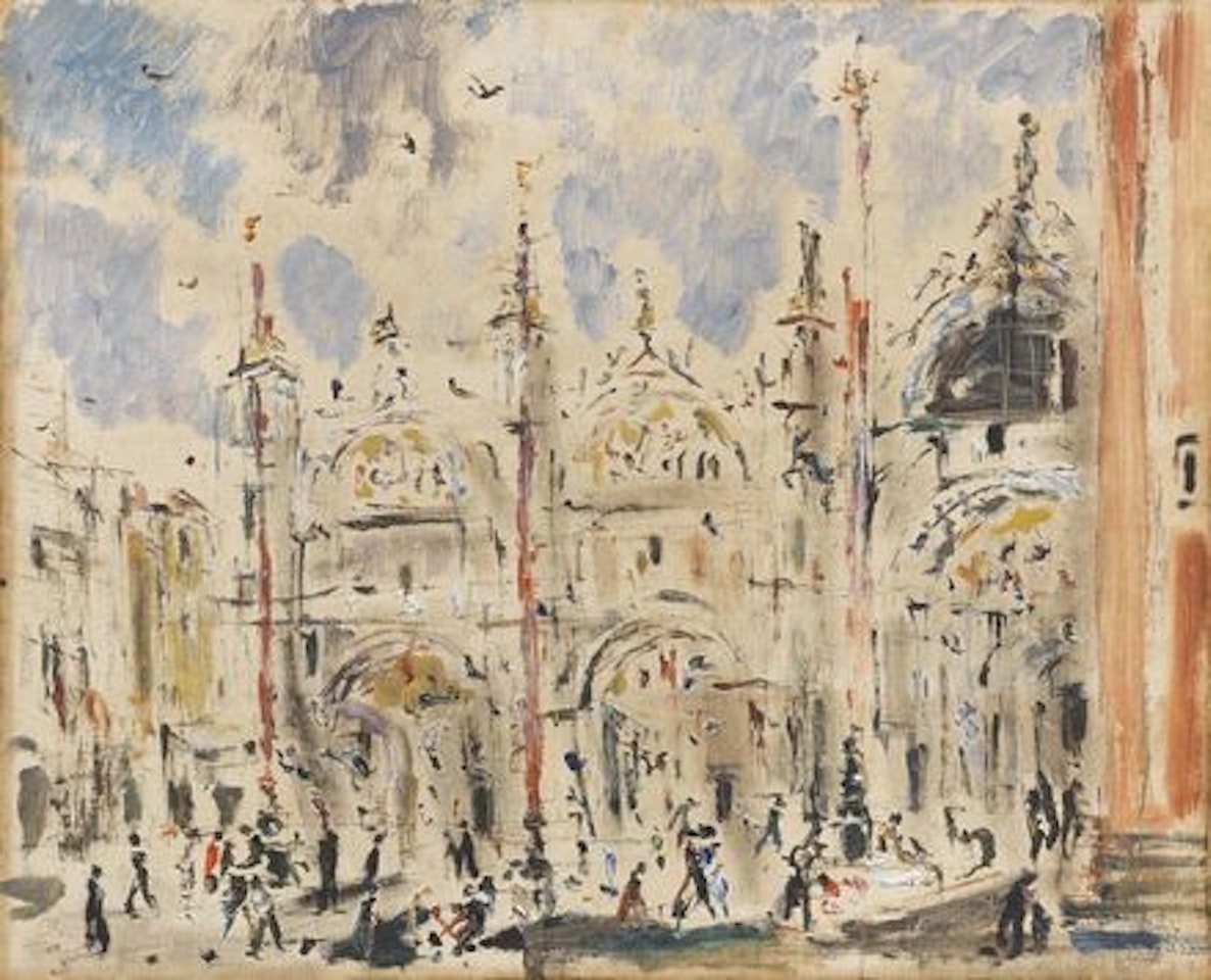 Venezia - San Marco by Filippo de Pisis