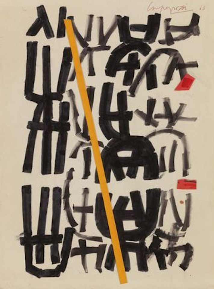 Senza titolo by Giuseppe Capogrossi