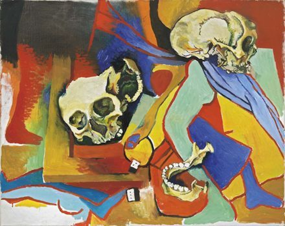 Teschi con omaggio a Picasso e alla sua Crocifissione by Renato Guttuso