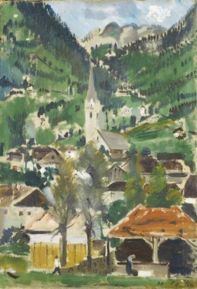 Paesaggio di Cortina by Filippo de Pisis