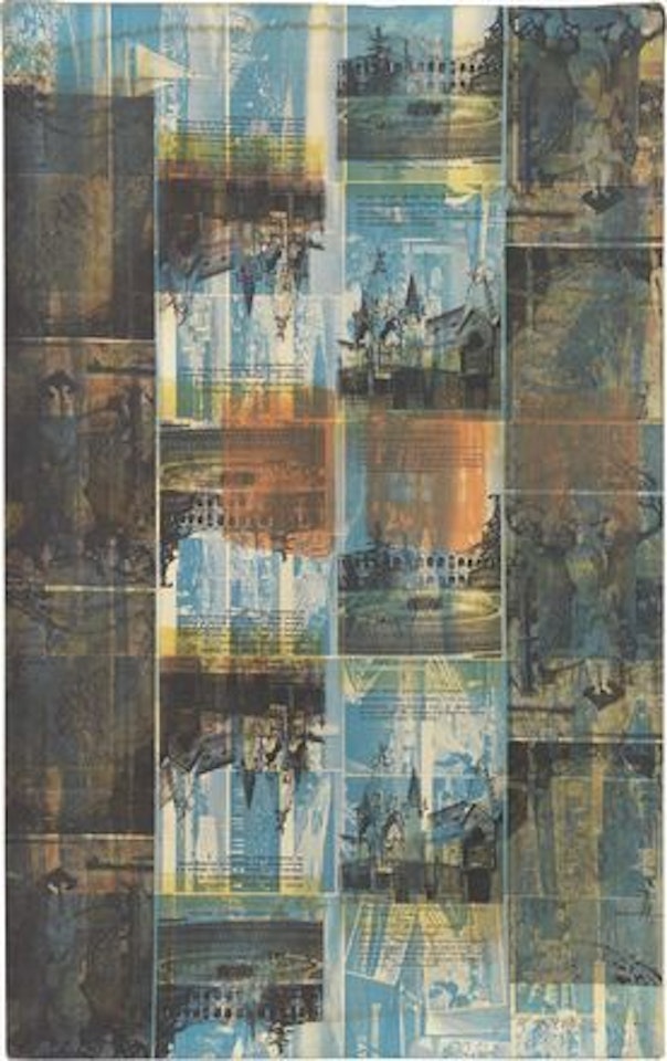 Senza titolo by Mimmo Rotella