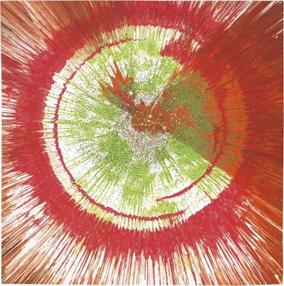 Spin Painting by Damien Hirst