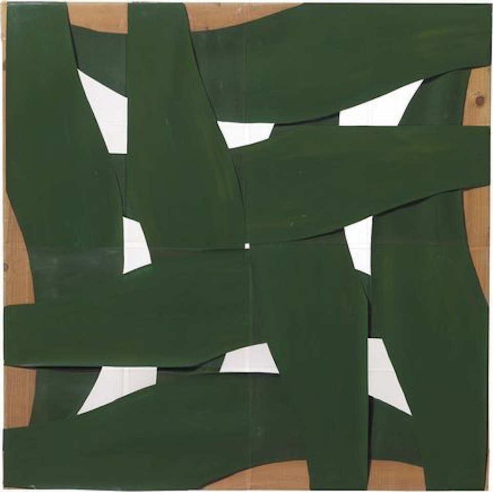 Senza titolo (Verde) by Carla Accardi