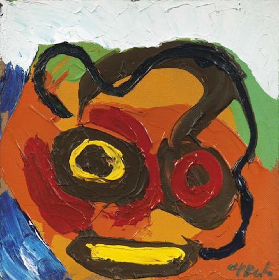 Figura aggressiva by Karel Appel