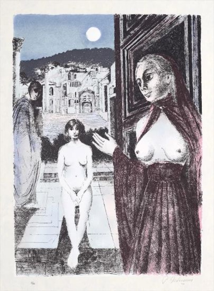 La Reine de Saba (The Queen of Sheba) by Paul Delvaux