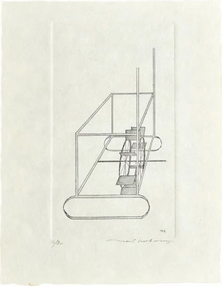 The Water Mill by Marcel Duchamp