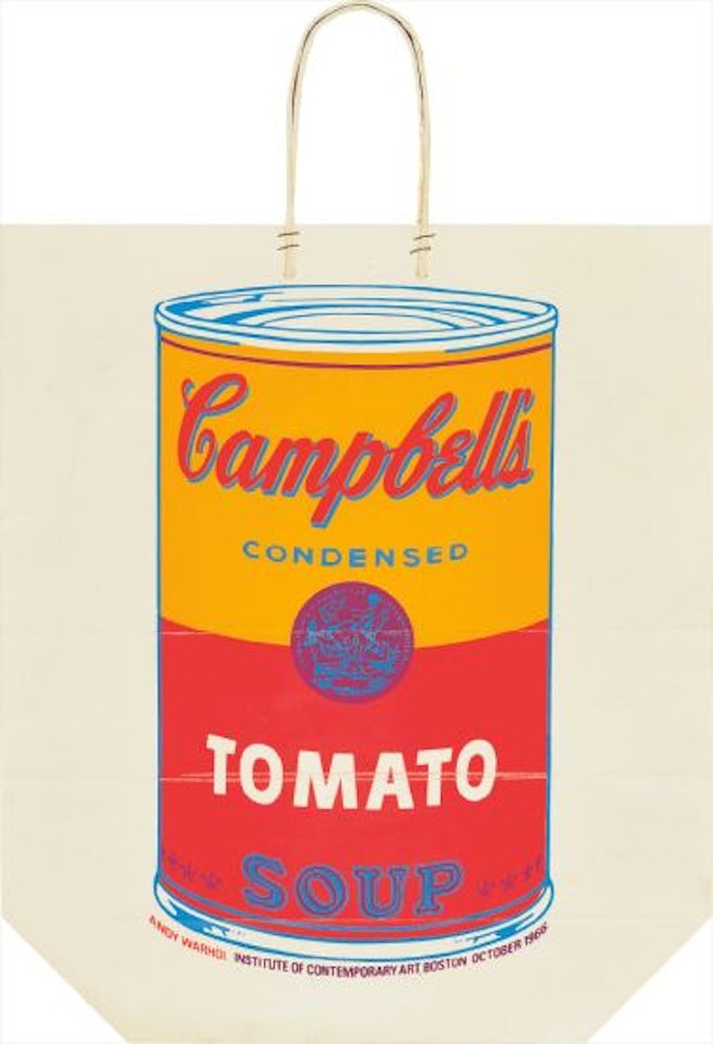 Campbell's Soup Can (Tomato) by Andy Warhol