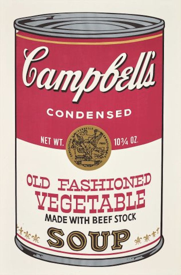 Old Fashioned Vegetable, from Campbell's Soup II by Andy Warhol