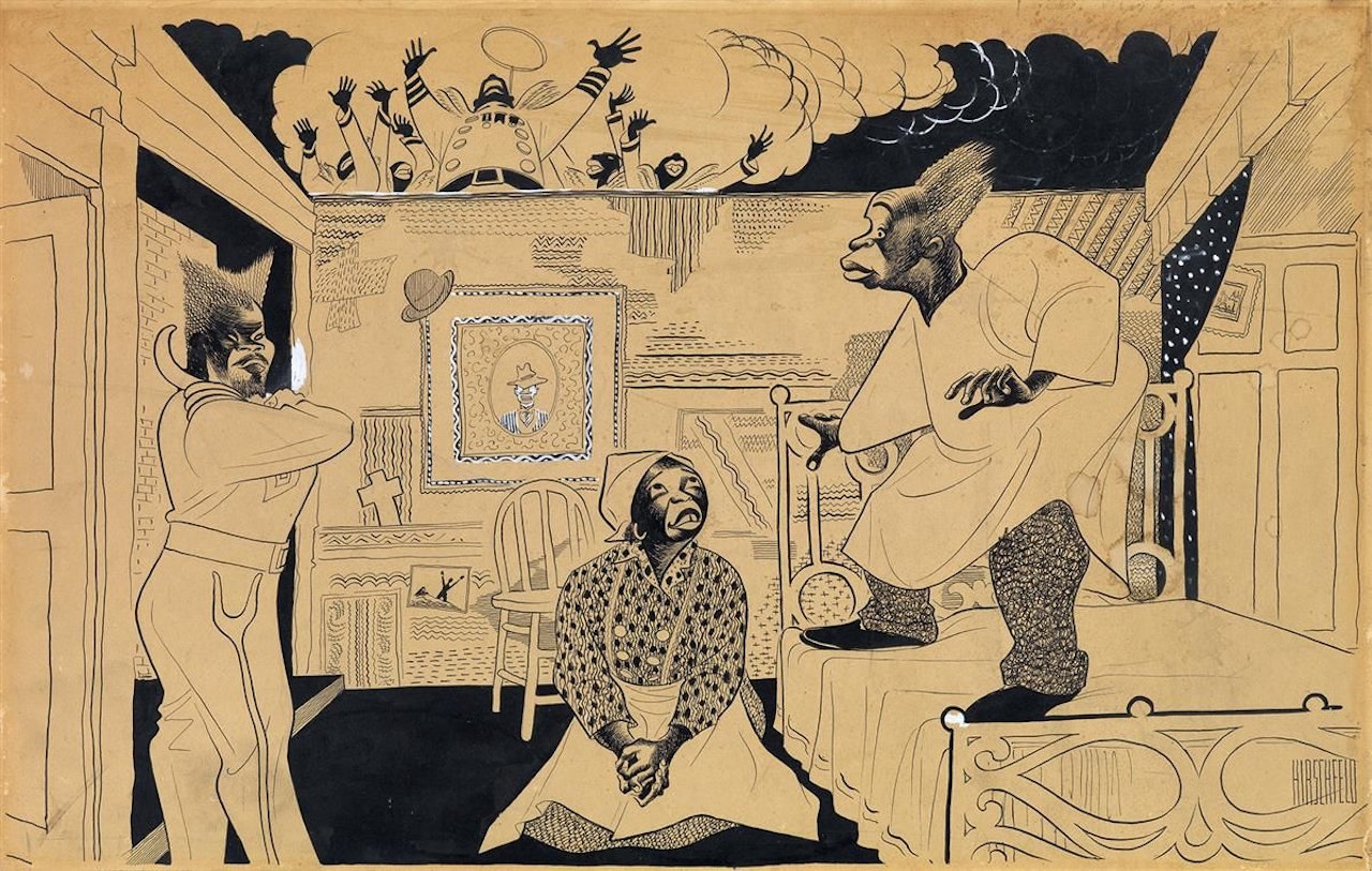 Cabin in the Sky by Al Hirschfeld