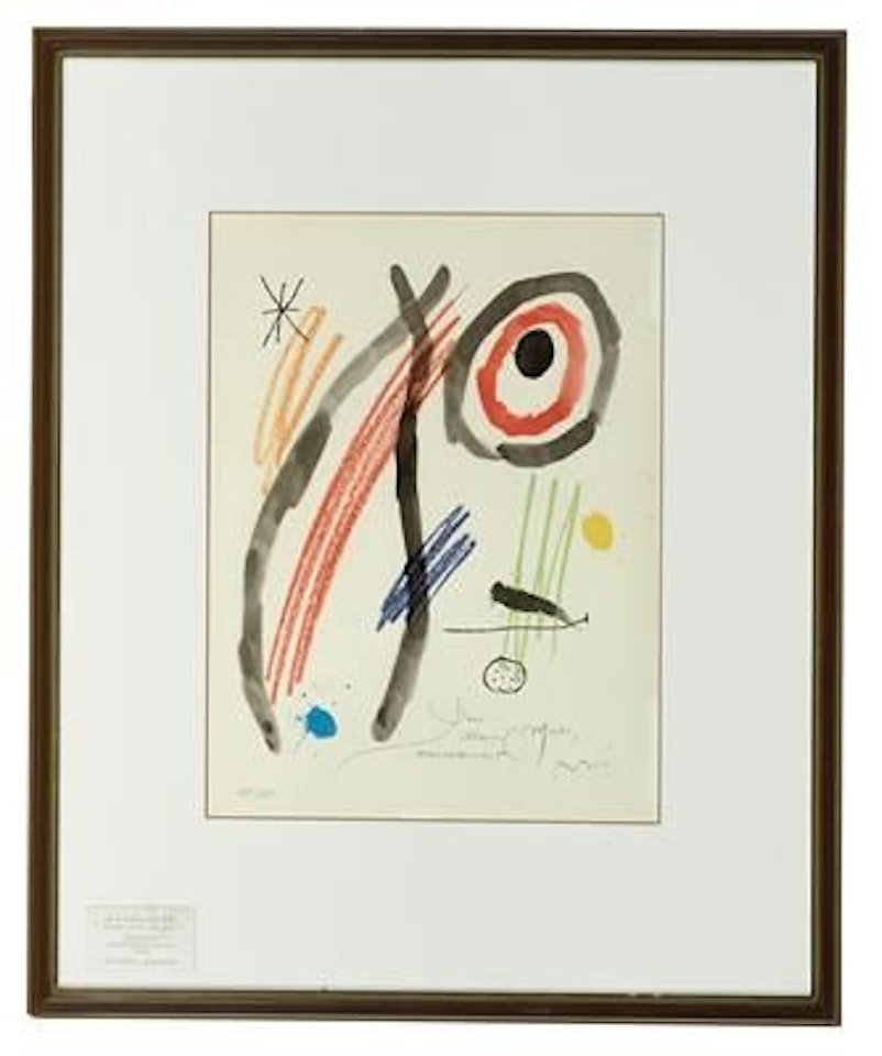 Fleur pour un ami by Joan Miró