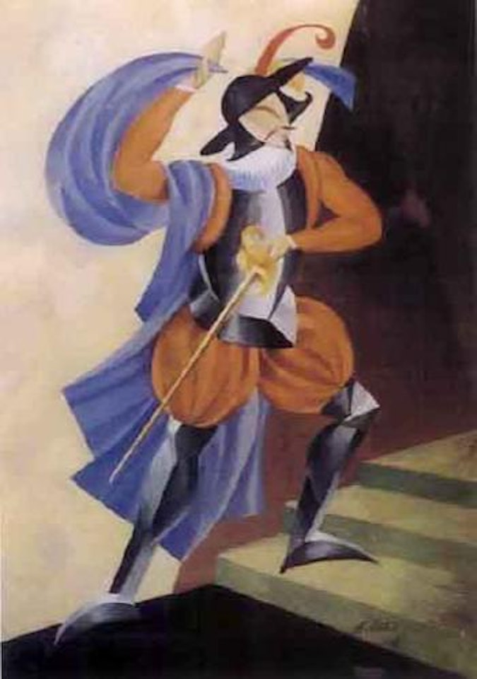 Etude de costume by Alexandra Exter