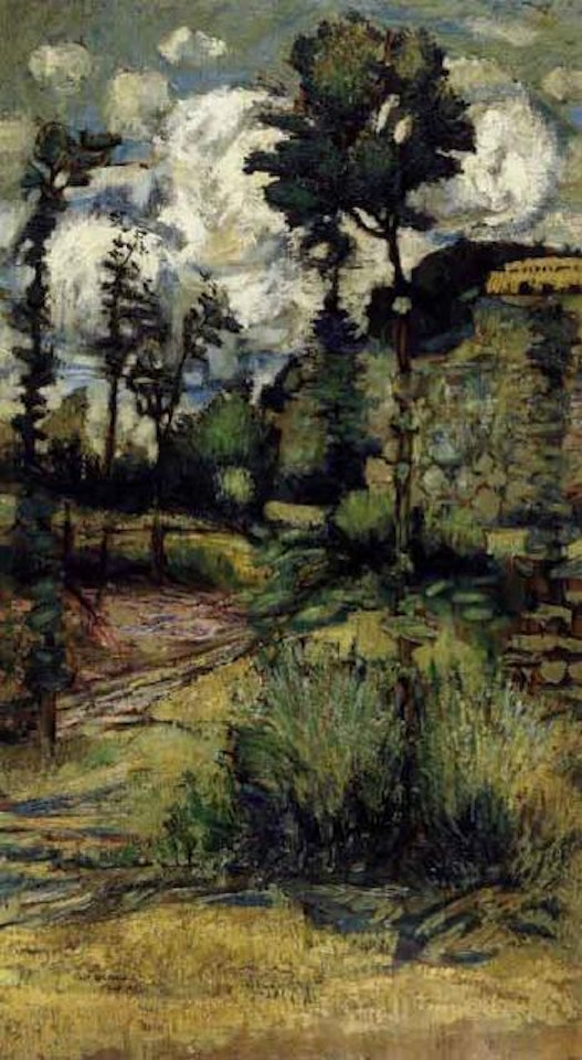 Summer landscape by Paul Rebeyrolle