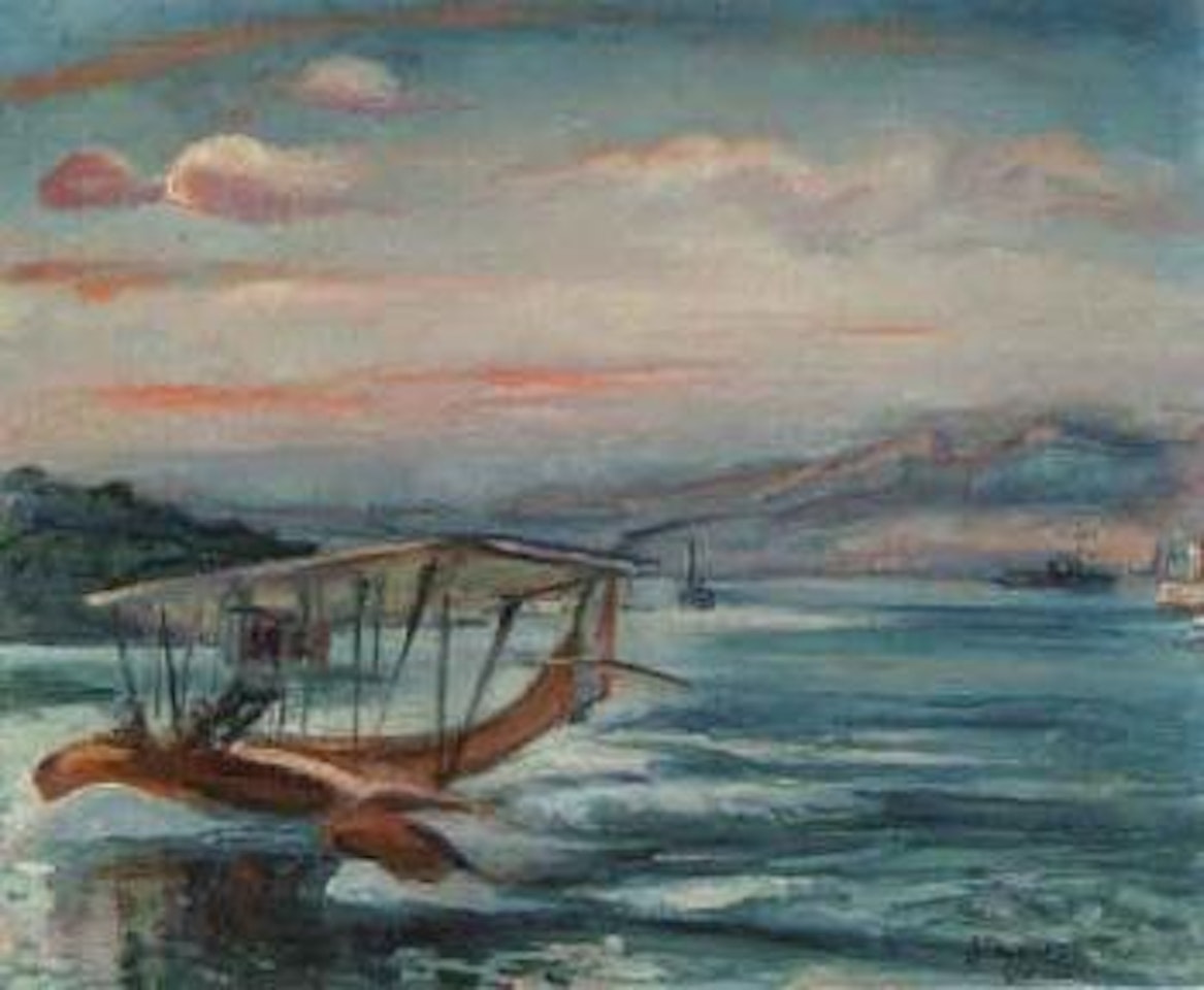 Marine et hydravion by Othon Friesz