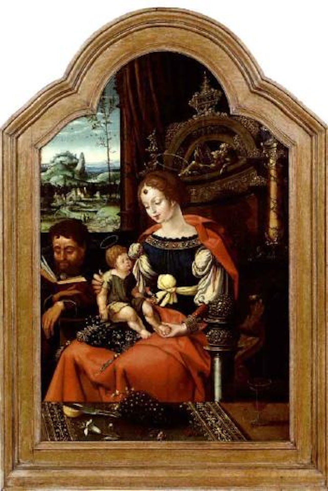 The Holy Family by Attributed to Pieter Coecke van Aelst I