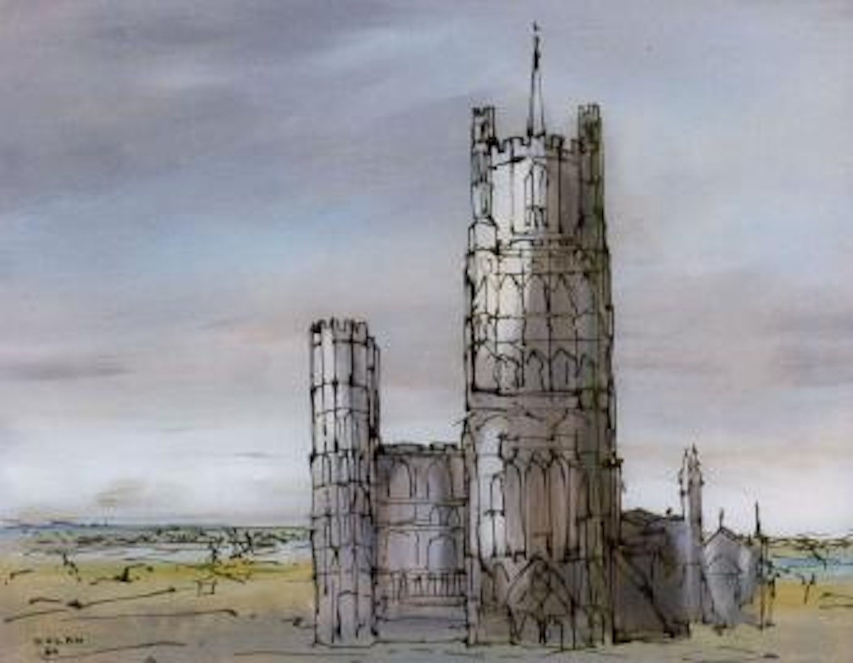 Cathedral by Sidney Nolan