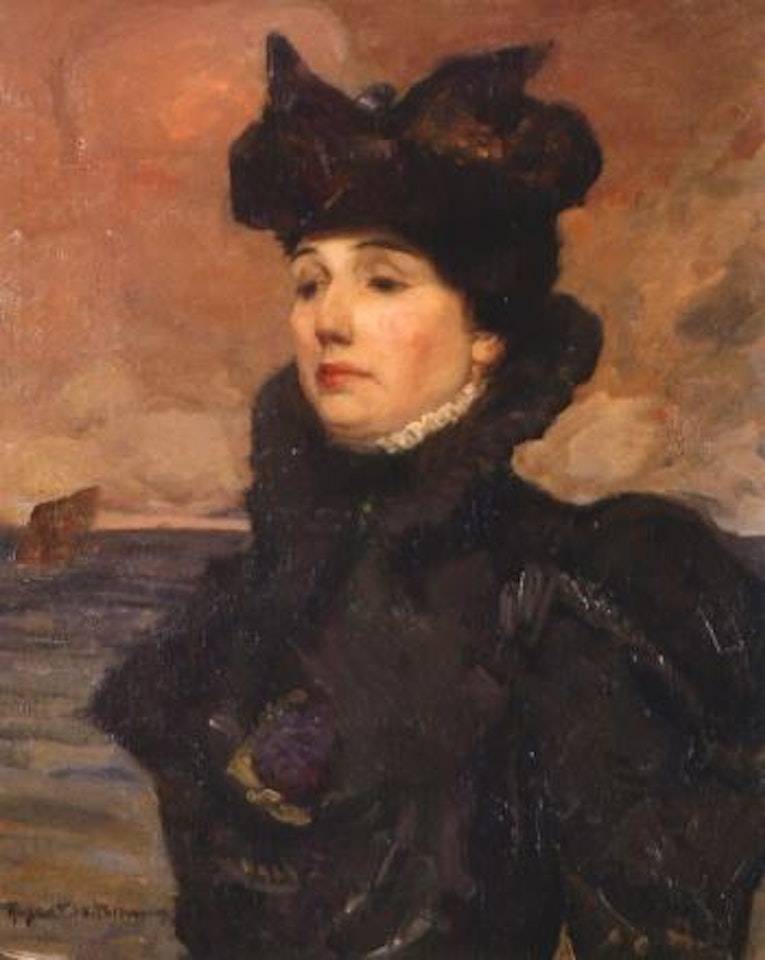 Portrait of a woman by Rupert Charles Wulsten Bunny