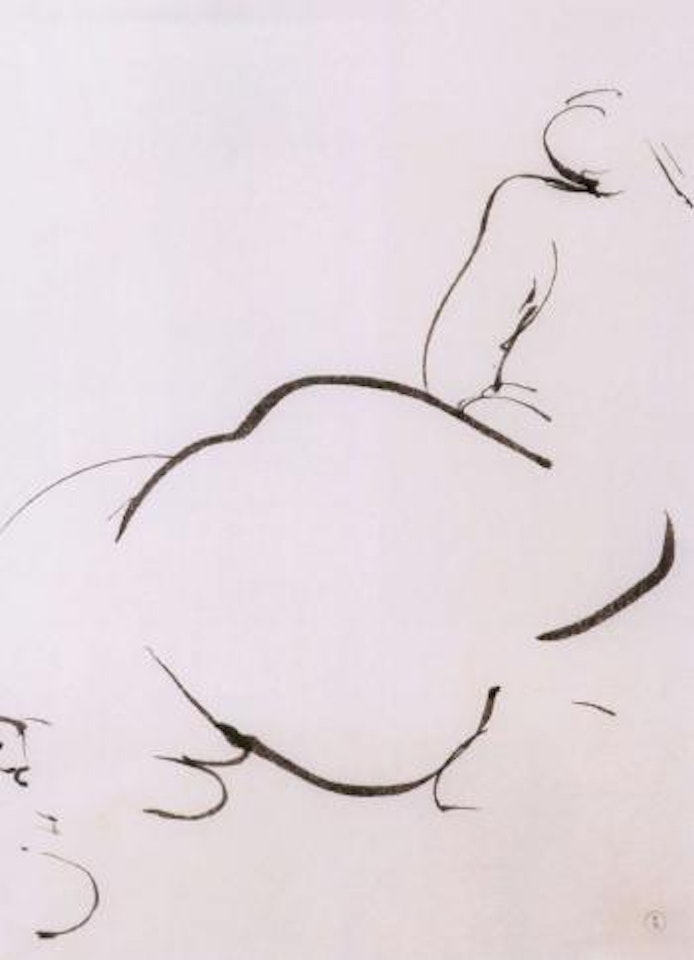 Margaret back by Brett Whiteley