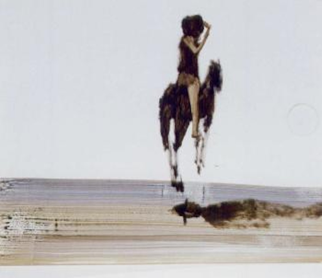 Kelly and trooper by Sidney Nolan