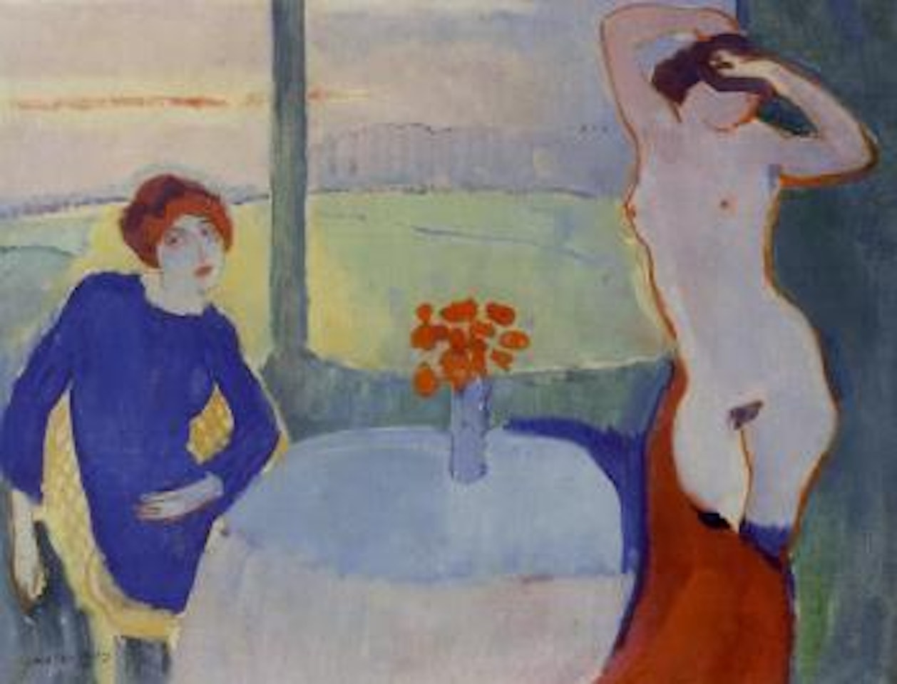 Hemelse en aardse lifede by Jan Sluyters