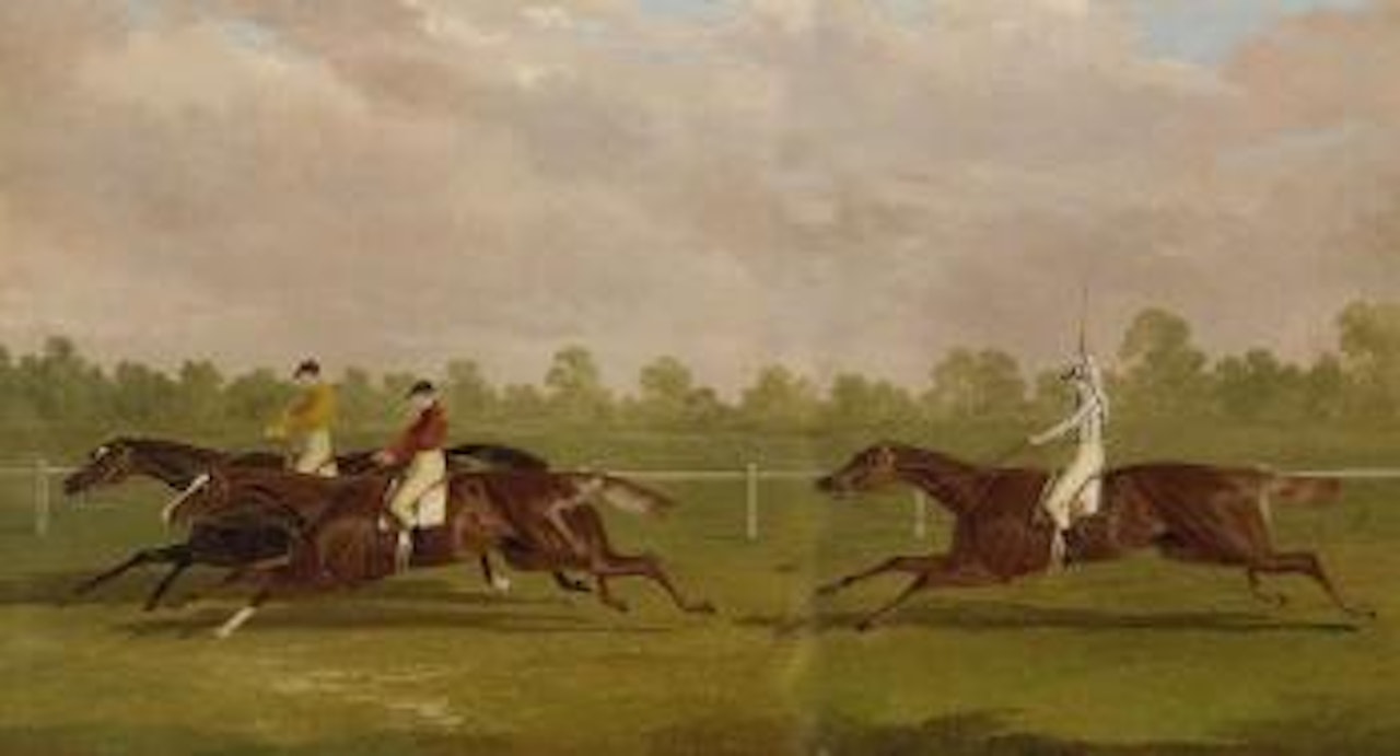 Doncaster Gold Cup of 1835 with Lord Westminster's colt Touchstone by John Frederick Herring