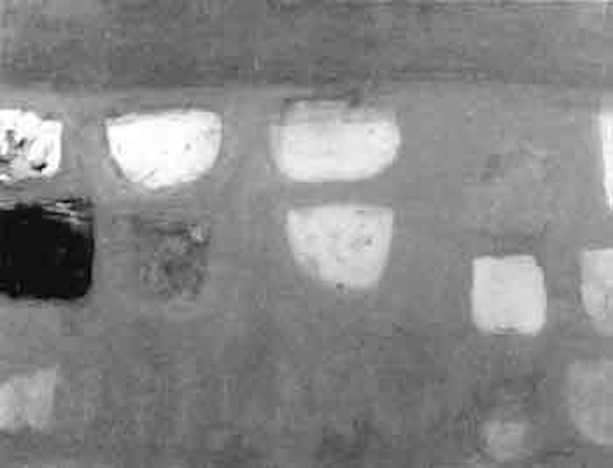 Untitled, composition in orange. Seated nude by William Scott