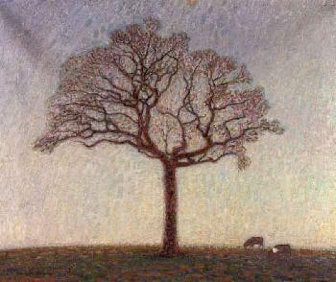 Lonely tree by Leon de Smet