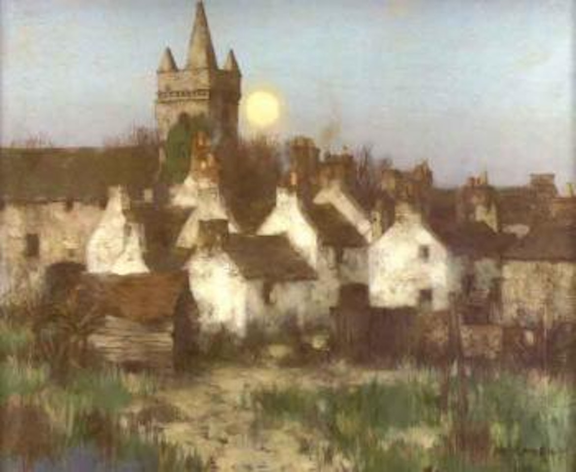 Kirkcudbright by moonlight by David Gauld