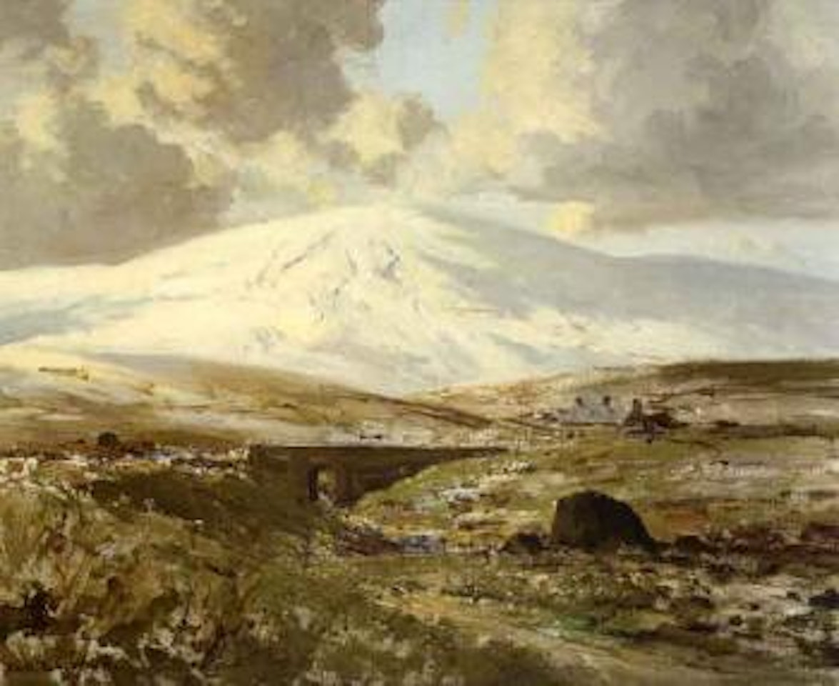 Snow at Orra, Glendin by Maurice Canning Wilks