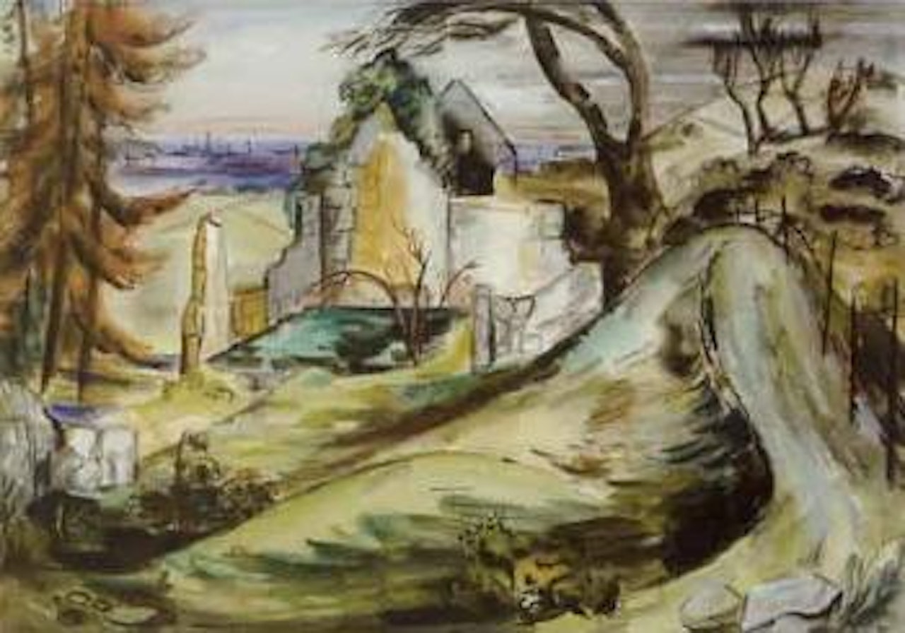 Looking over Dublin by Norah McGuinness