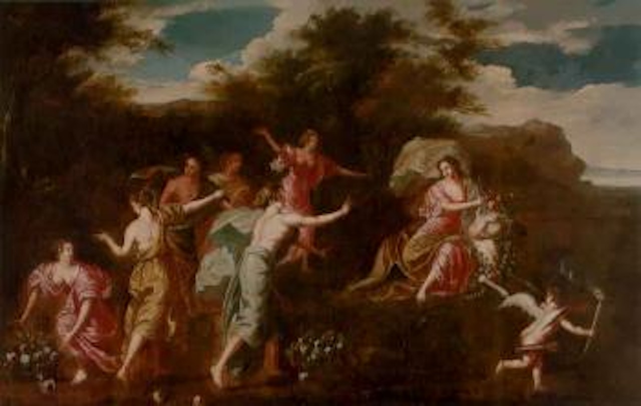 Rape of Europa by Roman School