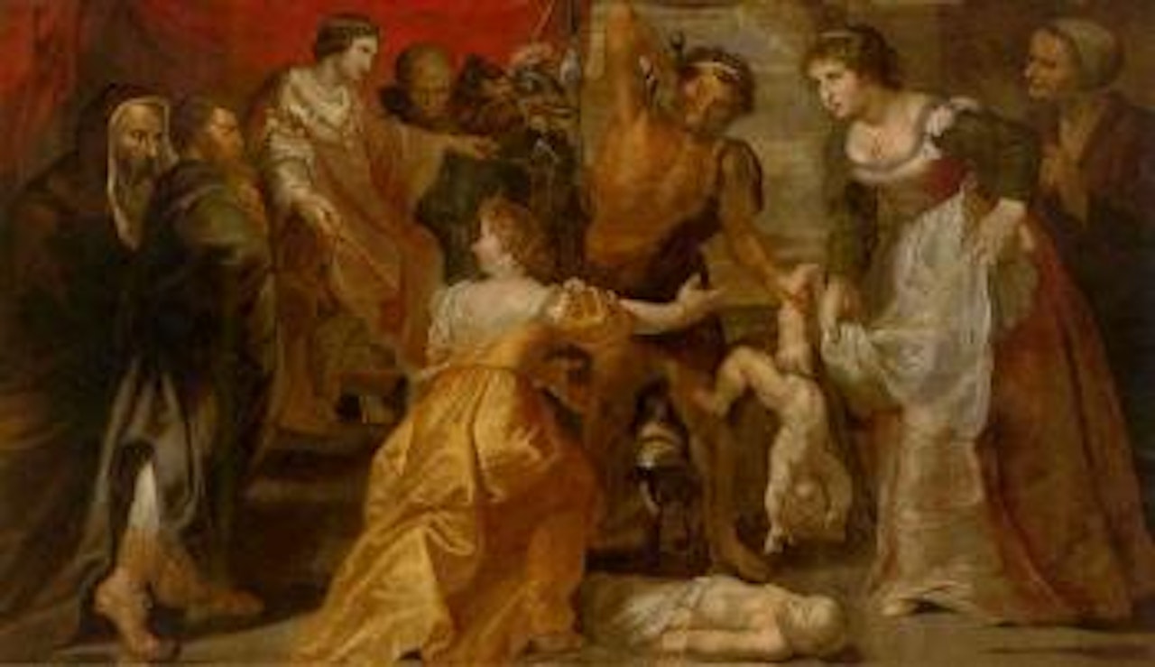 Judgement of Solomon by Peter Paul Rubens