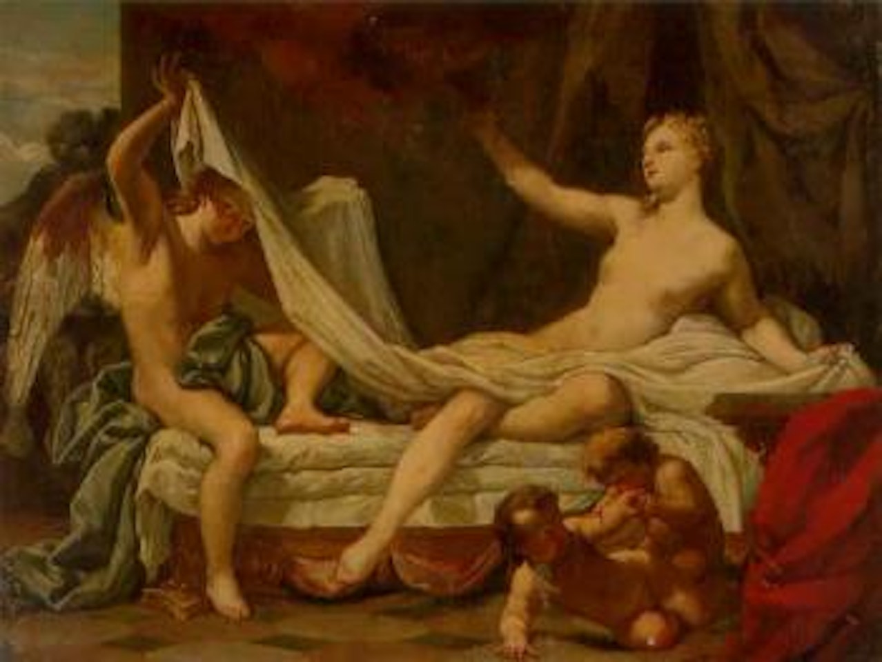 Danae and Cupid by Sebastiano Ricci