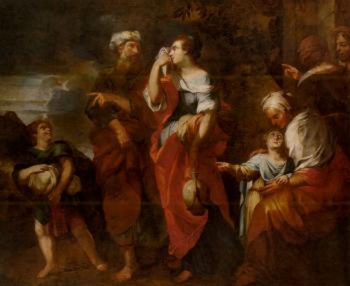 Banishment of Hagar and Ishmael by Francesco Solimena