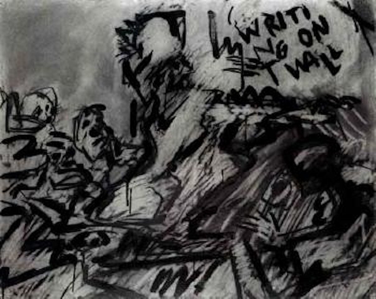 After Belshazzar's feast by Frank Auerbach