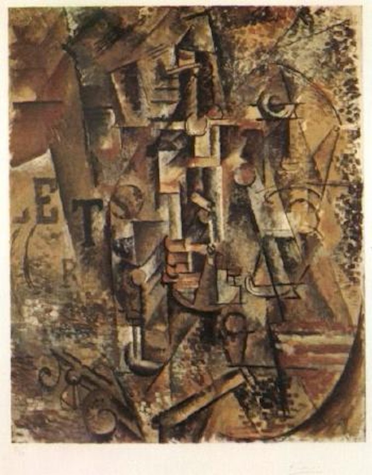 La bouteille de rhum by Pablo Picasso