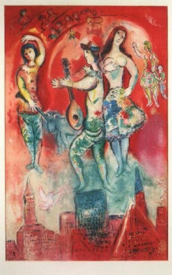 Carmen by Marc Chagall