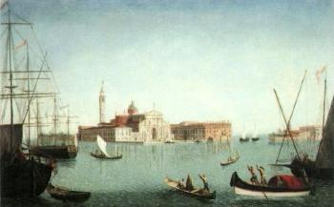 San Giorgio Maggiore in Venice by Canaletto
