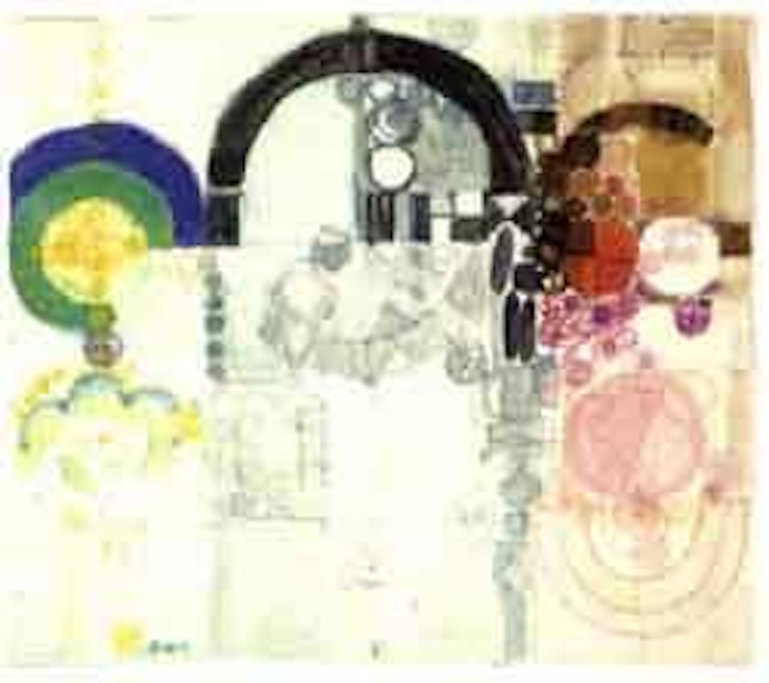 Abstract composition by Heinz Kreutz