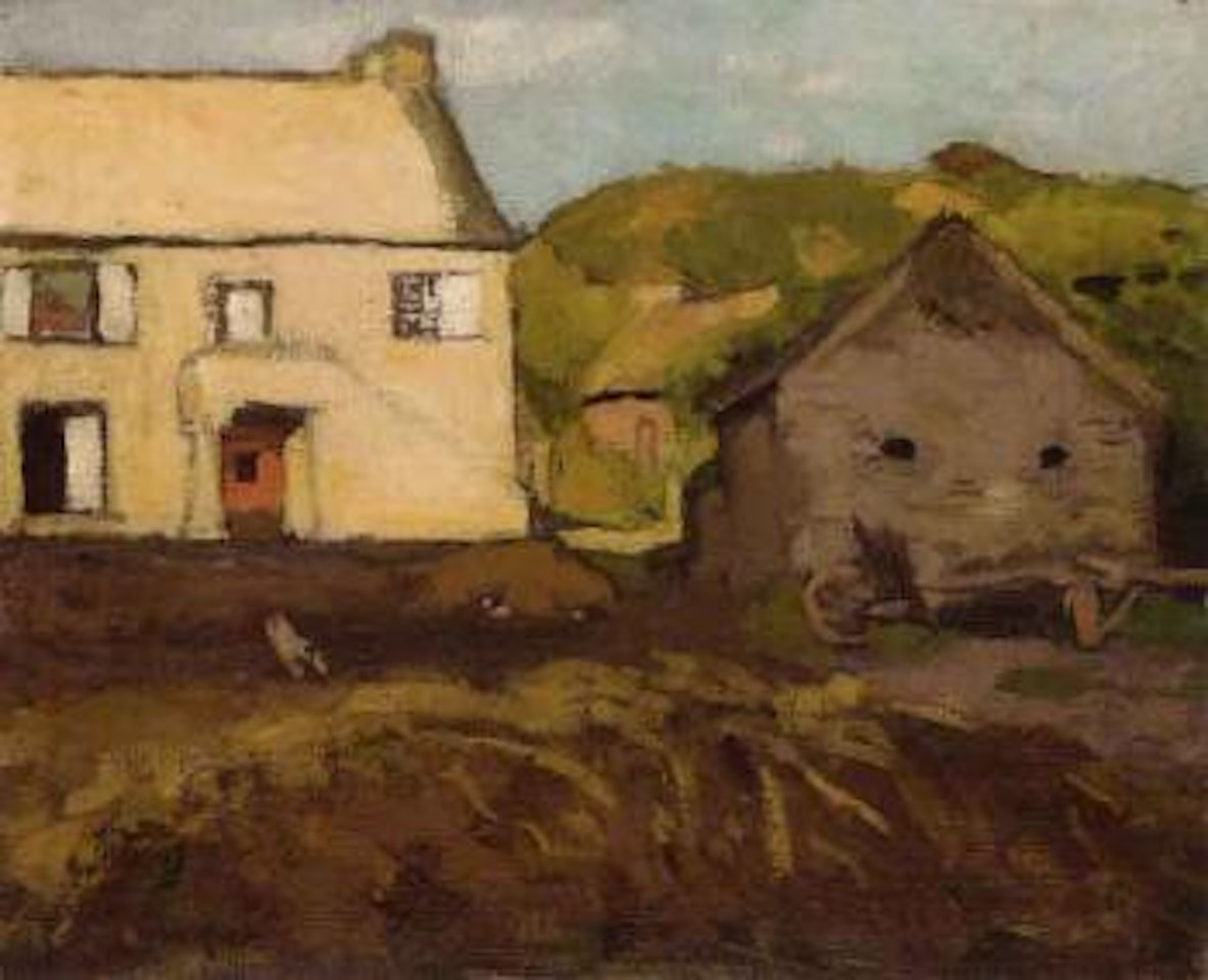 Cour de ferme a la Percaillerie by Albert Marquet
