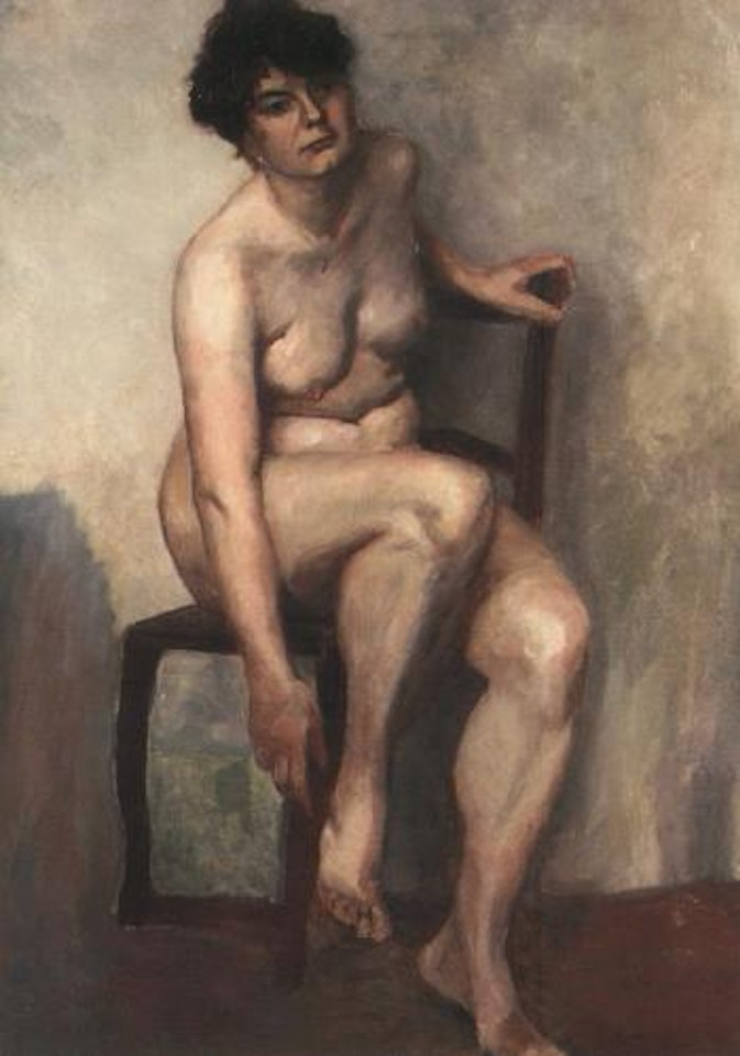 Frauenakt - Female nude by Lovis Corinth
