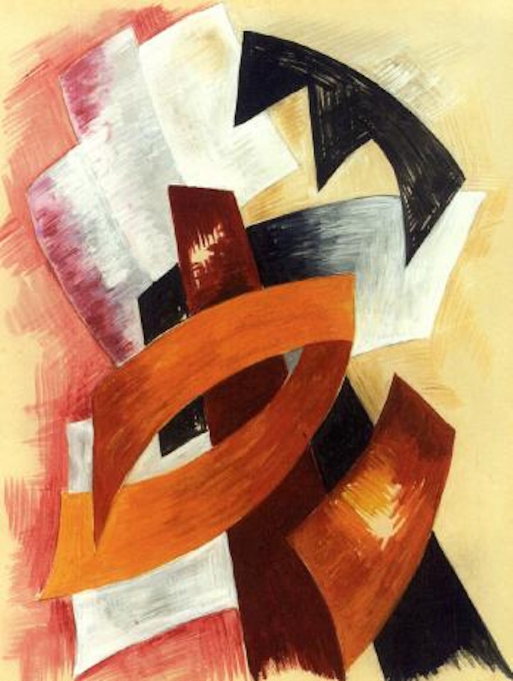 Coloured rhythm by Alexandra Exter