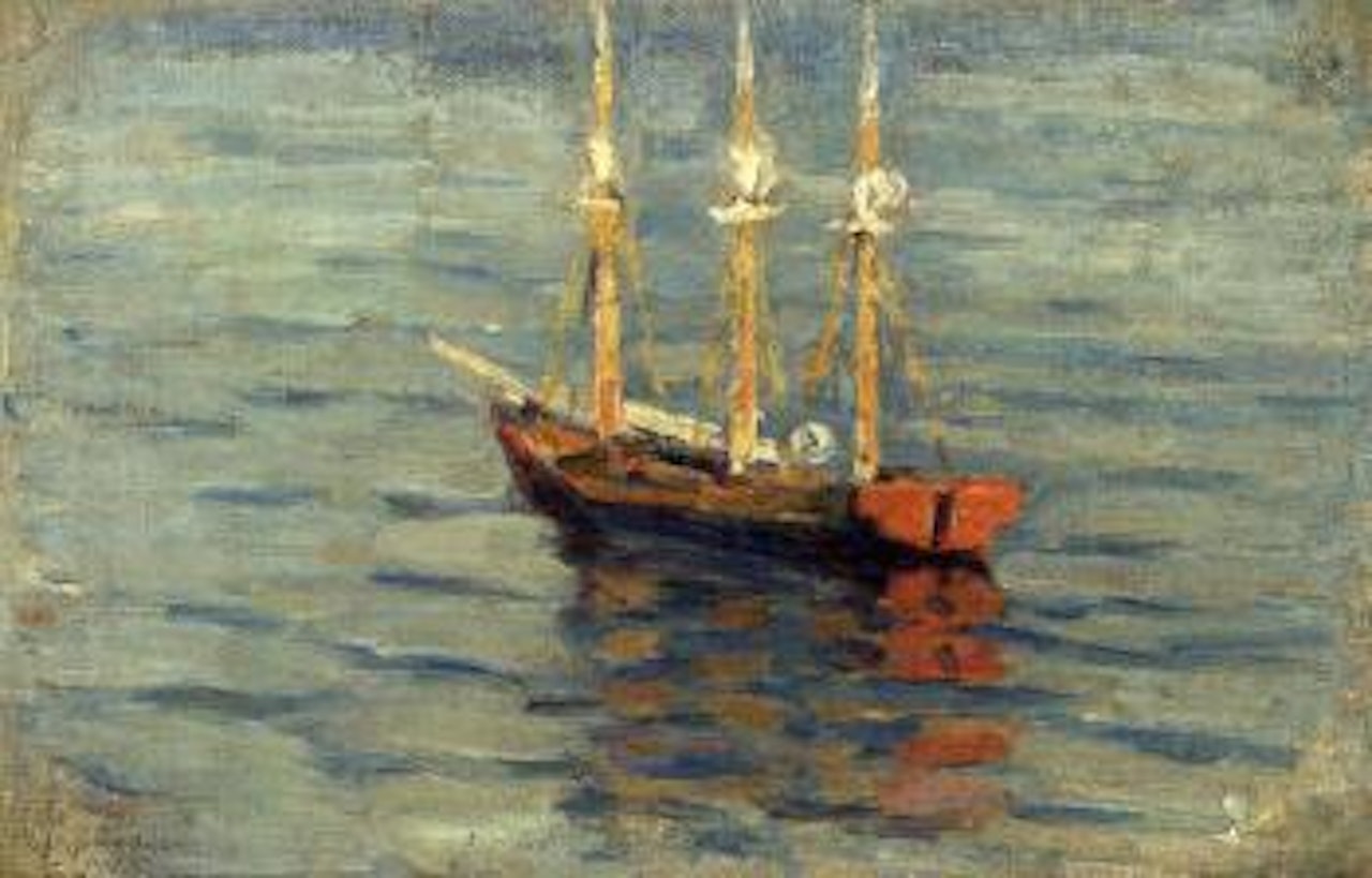 Sailboat by Vasilii Ivanovich Surikov